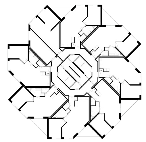 Octagon floorplan